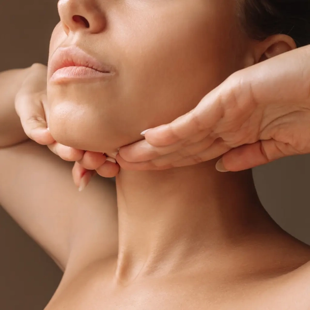 Traiter le double menton